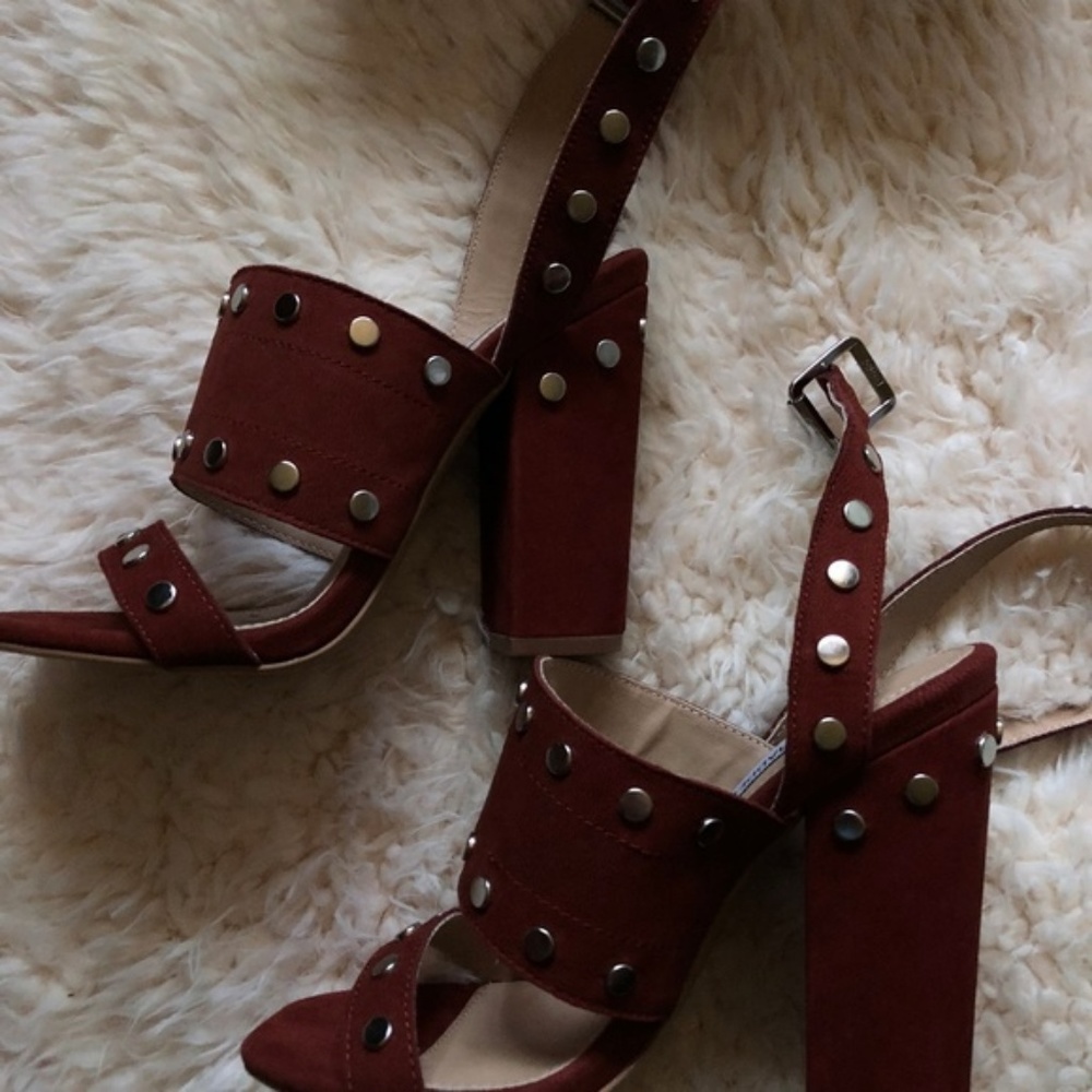 Rust Jansen Studded Strap Sandal - Picture 2 of 7